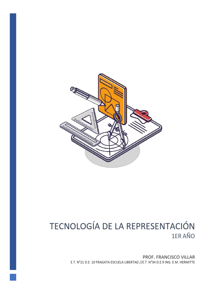 Apunte Tec Representacion 1ro 2024 | PDF | Lápiz | Dibujo