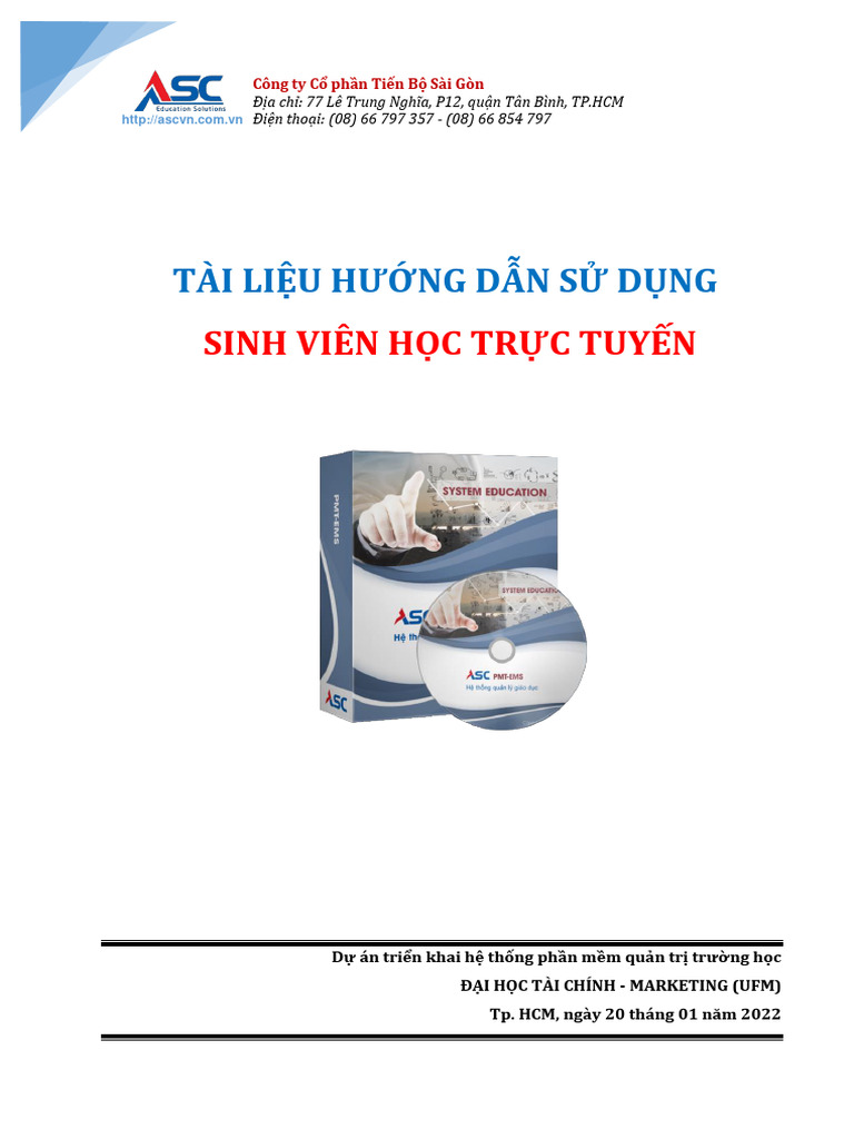 Tai lieu huong dan sinh vien hoc truc tuyen pdf
