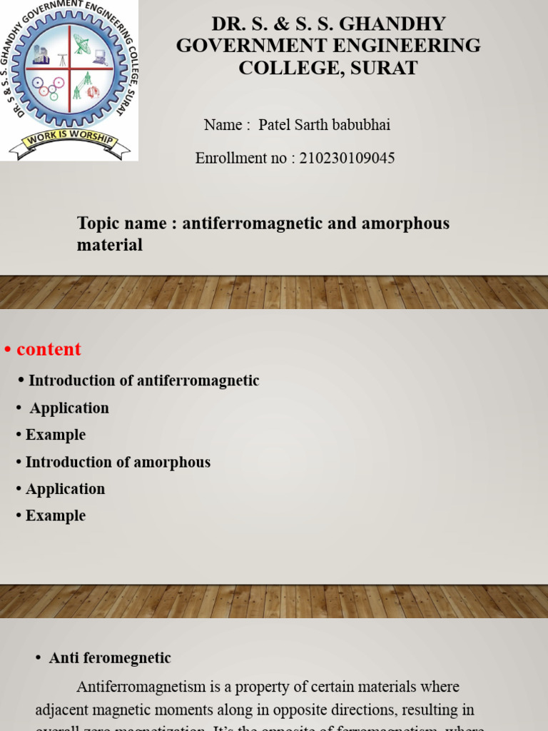 Sarth EM | PDF | Solid | Amorphous Solid