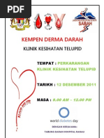 Poster Kempen Derma Darah