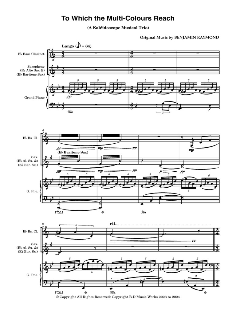 To Which The Multi-Colours Reach - Final Score | PDF