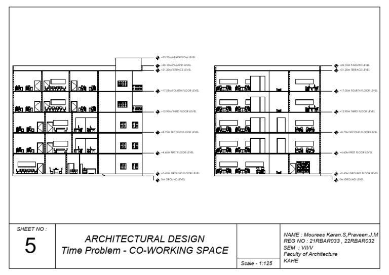 21BAR033 - 22RBAR032 - Section - Vertical Studio CAD | PDF