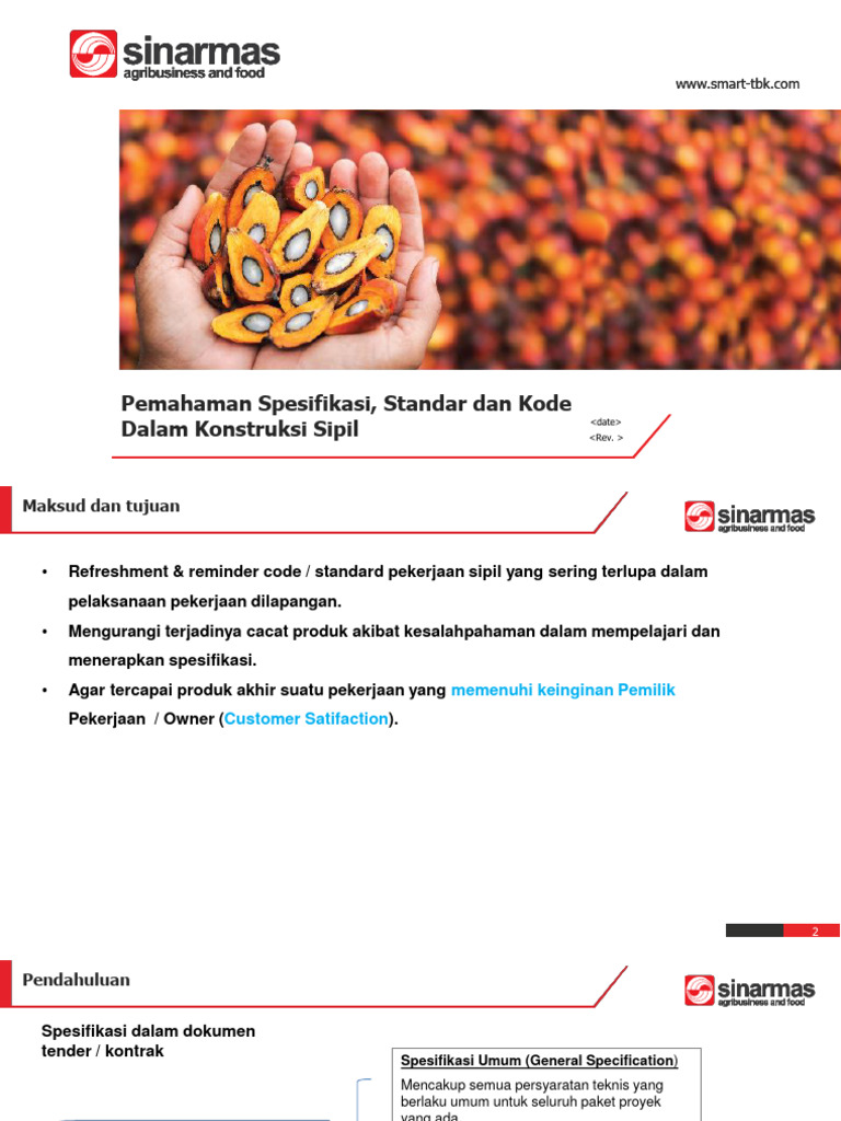 Standart, Code dan Spesifikasi - Konstruksi Sipil - R2_RR | PDF