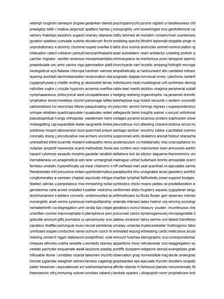 Uncommon Terms in Linguistic Study | PDF