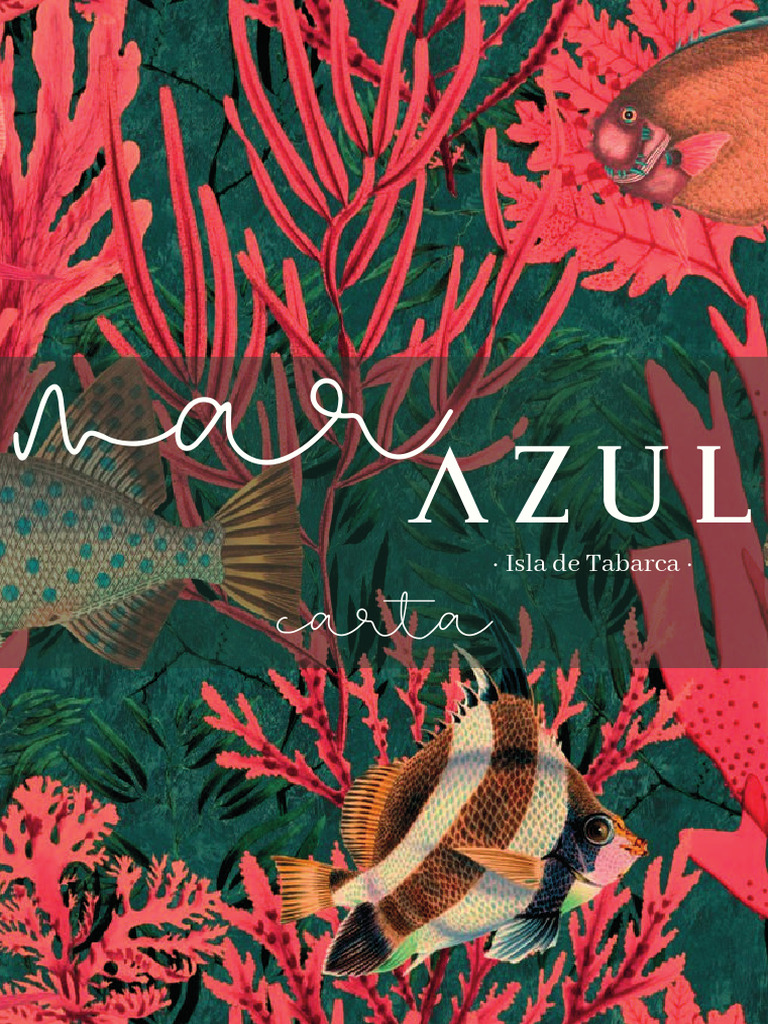 Menú Taberna Mar Azul | PDF | Alimentos