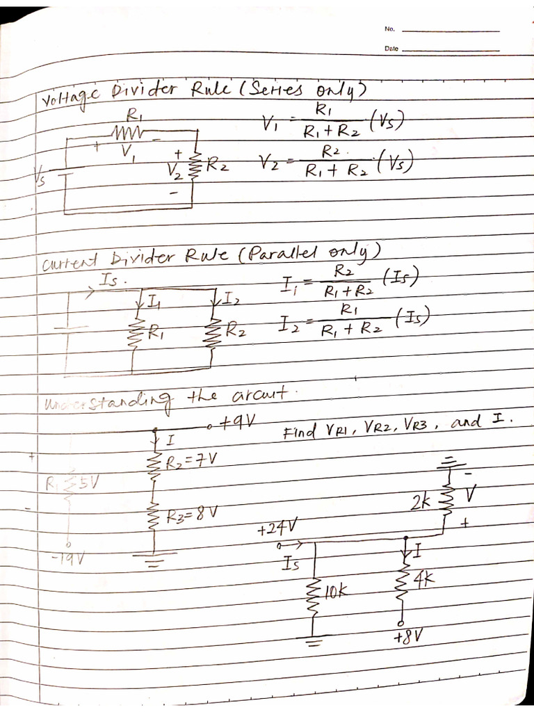 Analogue Electronics Notes - DR - Lau Ver.1.2 | PDF