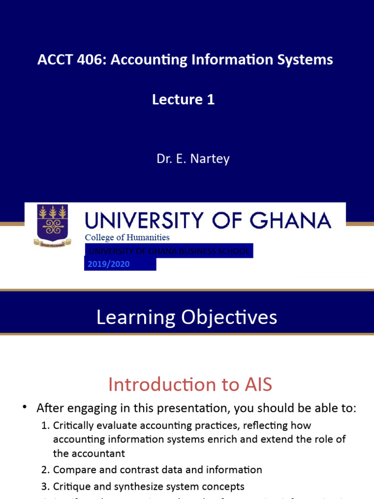 Understanding Accounting Information Systems | PDF | Information ...