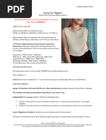 Margarita Top Eng