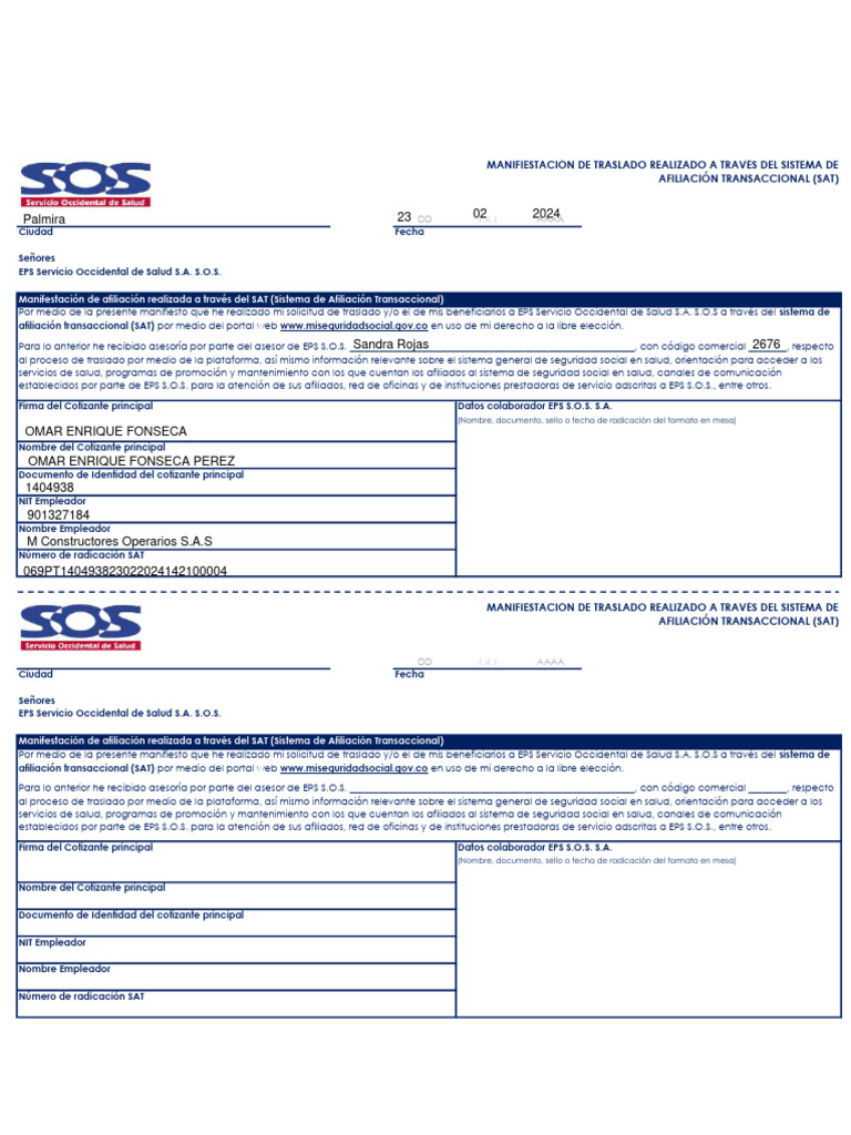 Formato sat omar fonseca pdf