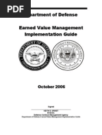 Department of Defense Earned Value Management Implementation Guide