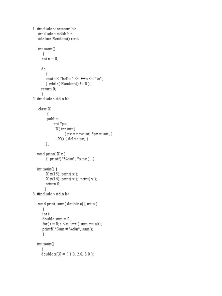 c Questions | C (Programming Language) | Computer Programming