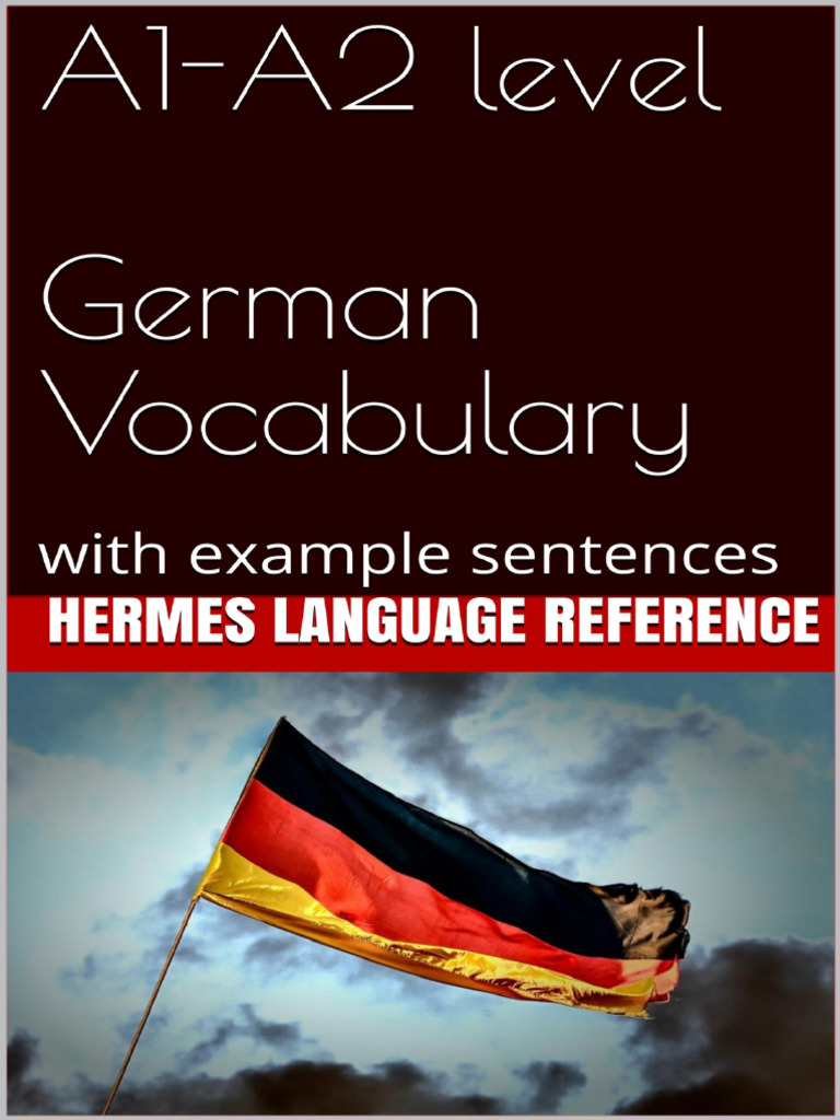 A1 - A2 Level - German Vocabulary With Example Sentences ... | PDF