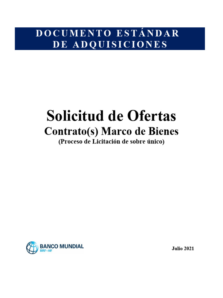 Spd rfb goods framework agreement july 2021 spanish pdf banco