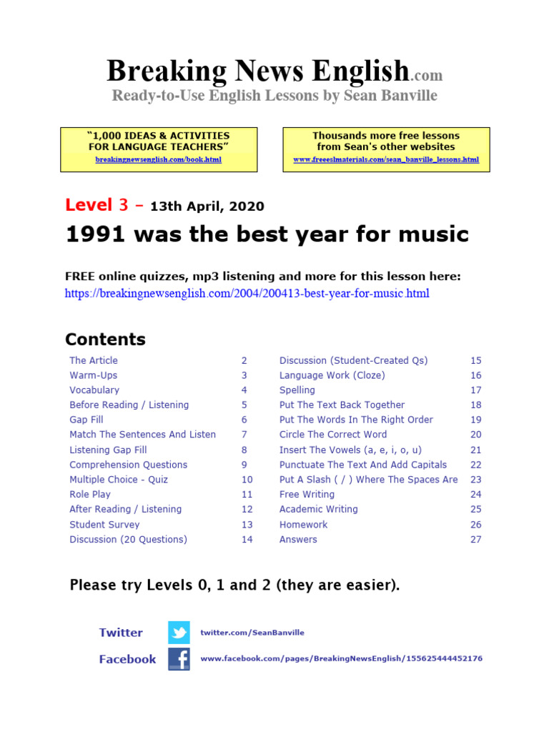 1980 Best Year For Music