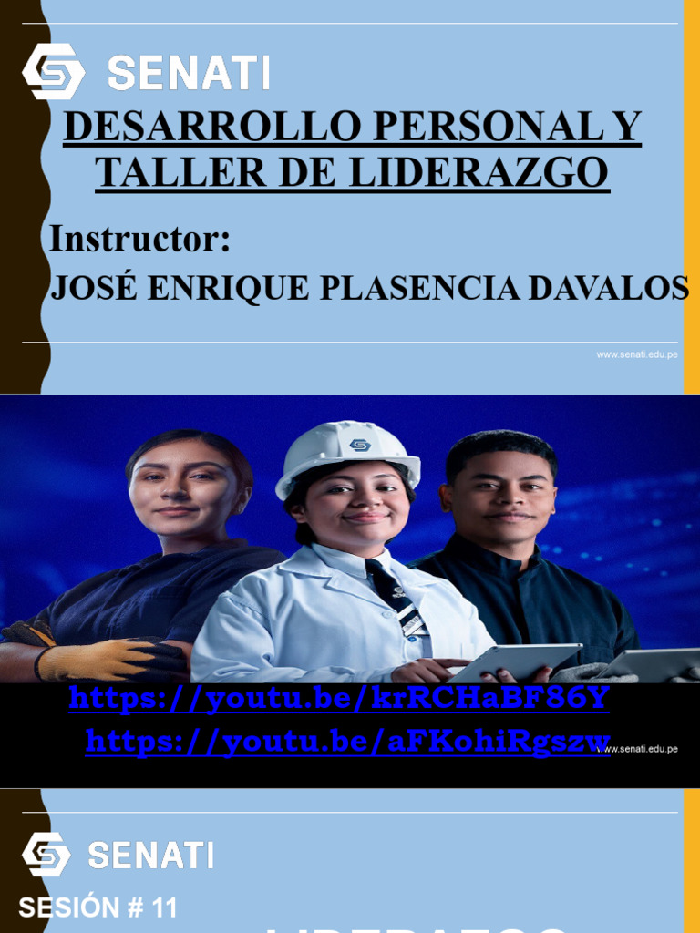 Taller de Liderazgo y Desarrollo Personal | PDF | Liderazgo ...