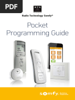 Somfy Tellis 4 RTS Controllers Patio Manual | PDF