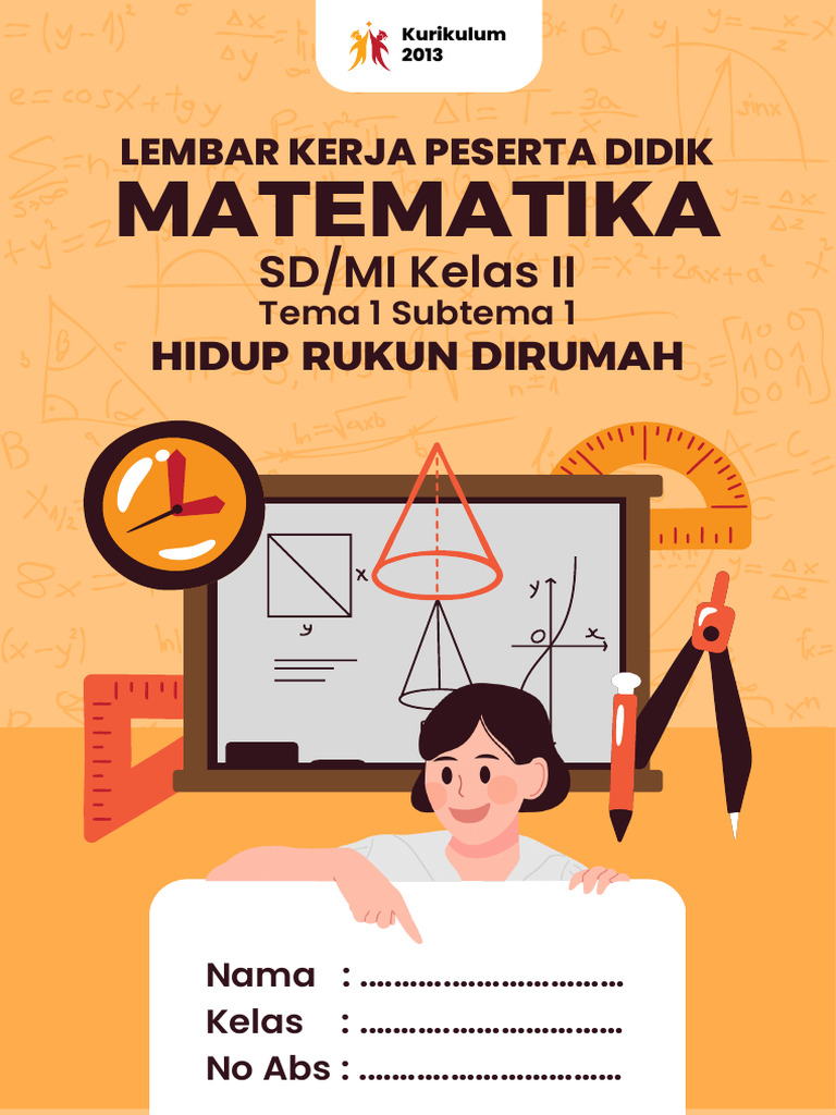 LKPD Matematika Kelas II Tema 1, Subtema 1 | PDF