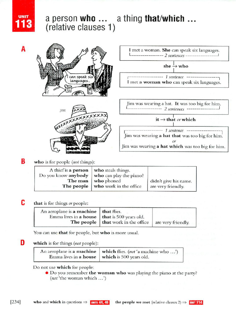 Adjective clauses pdf
