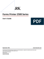 Forms Printer 2500 Series: User's Guide