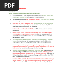 Project Callisto Search Quality Review Module 4 - Version 3