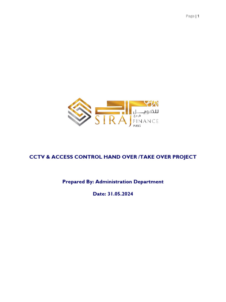 Access Control System - 30.05.2024 | PDF | Closed Circuit Television ...