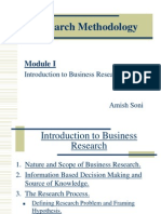 Research Methodology - Module I