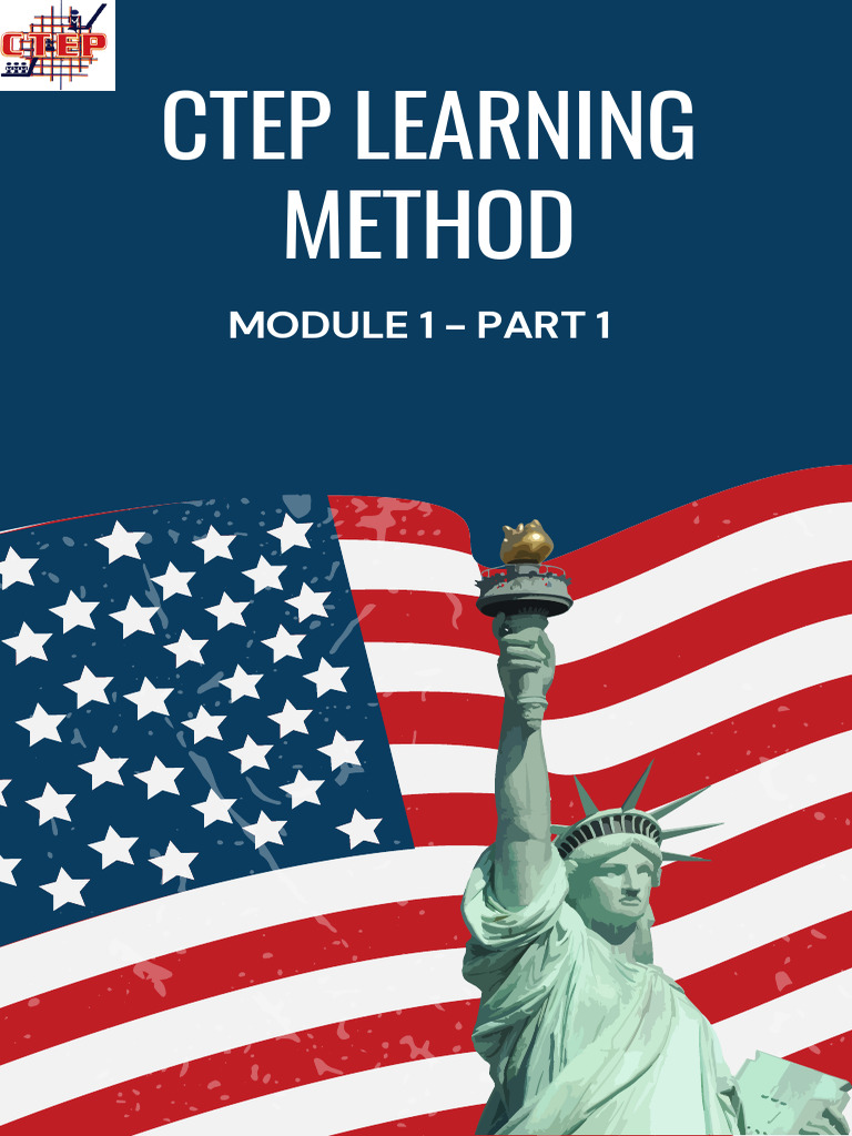 CTEP Learning Method: Module 1 Overview | PDF | Languages | Foreign ...