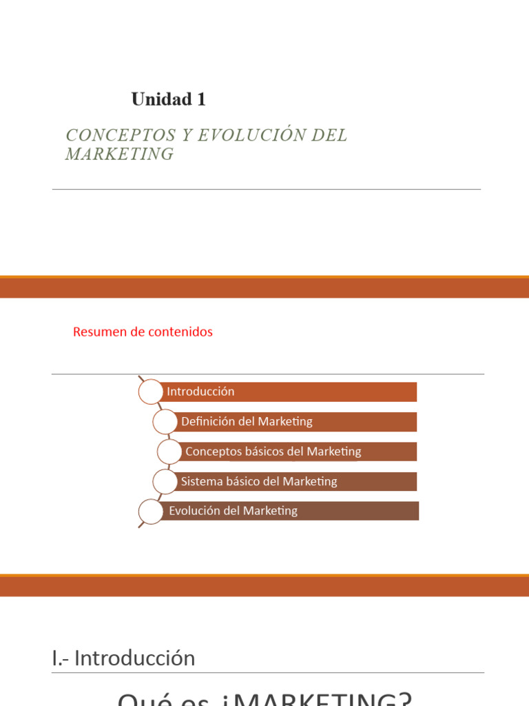 Conceptos y Evolución Del Marketing | PDF | Marketing | Producto (Negocio)