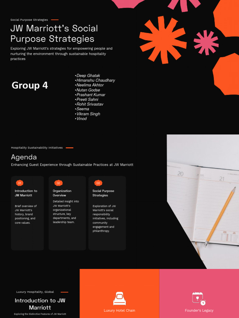 Teri Class DR Moumita Case Study JW Marriott Social Purpose Strategy ...