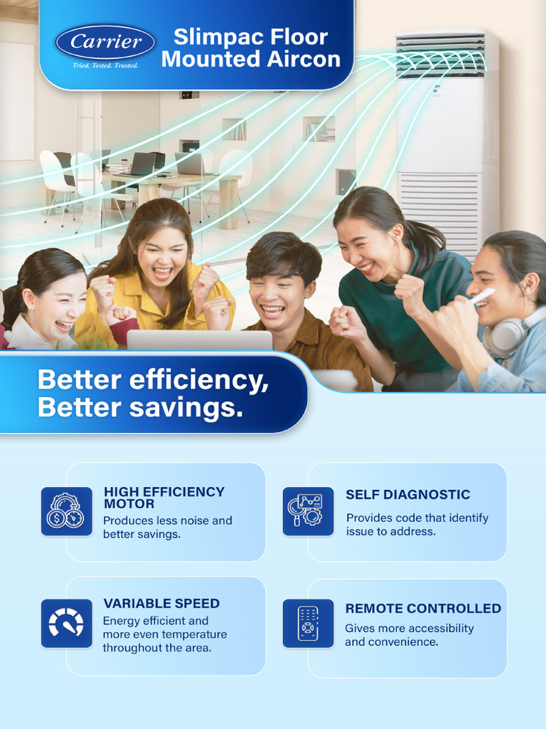 Carrier FloorstandingVS DFE-ASD Retail | PDF