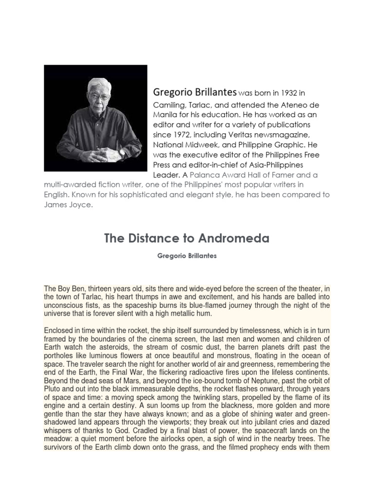 11 The Distance To Andromeda Pdf Astronomical Objects Sky
