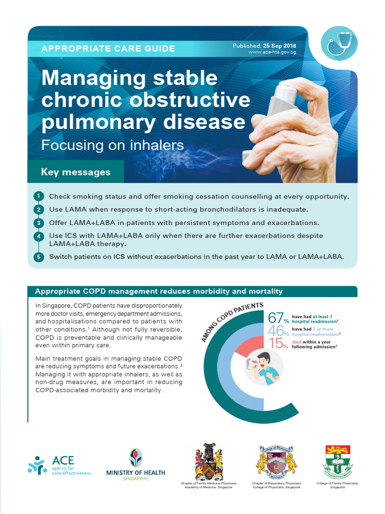 ACE - Managing Stable COPD - Focusing On Inhalers (Sep 2018) | PDF ...