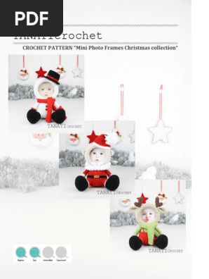 Colección de Navidad de Mini marco de fotos