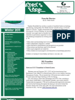 Winter 2011 Newsletter