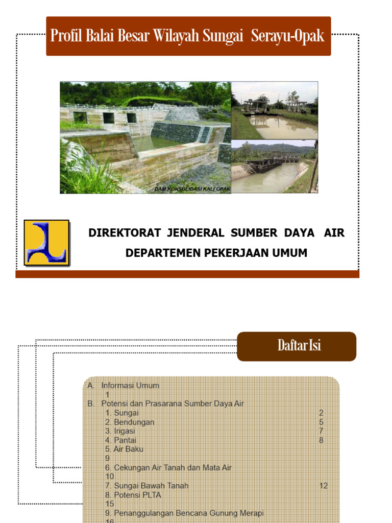Profil Balai Besar Wilayah Sungai Serayu 2 | PDF