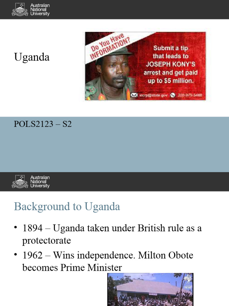 Uganda Case Study Pdf Uganda Lord S Resistance Army