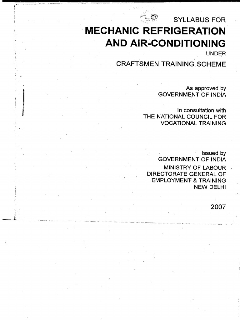 Mecmechanic Refrigeration Air Conditioner Pdf