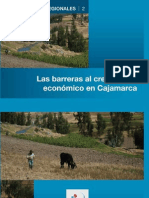 Las barreras al crecimiento económico en Cajamarca