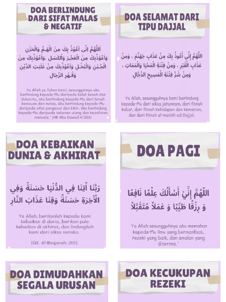 Doa | PDF