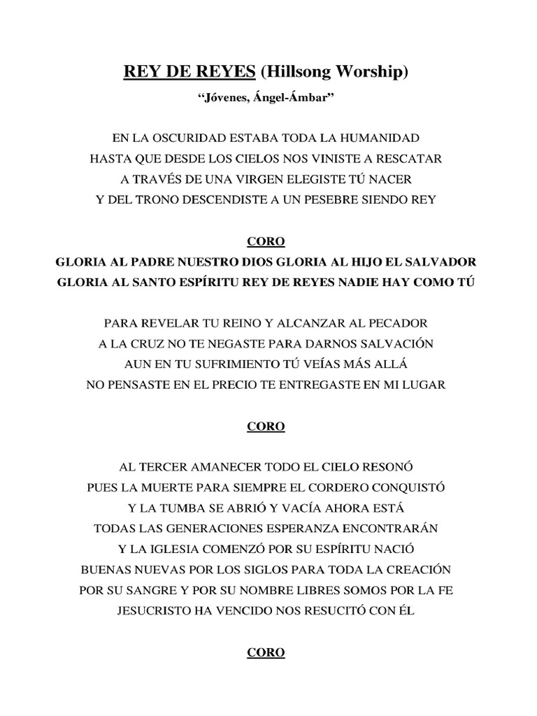 Rey de Reyes | PDF