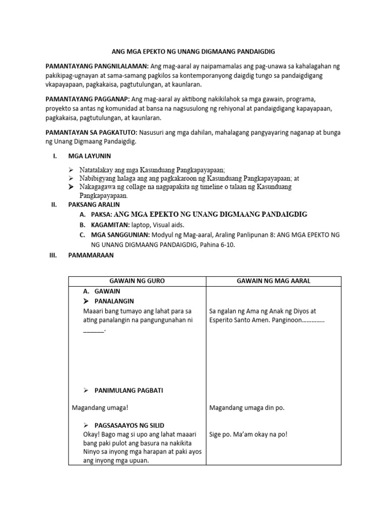 Detailed LP Day 2 | PDF