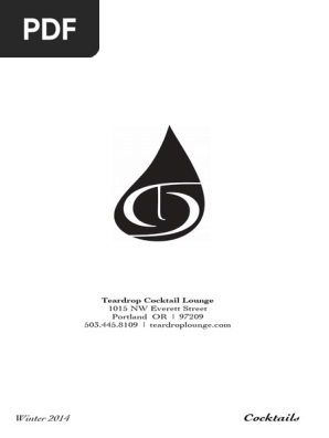 Teardrop Lounge - Winter 2014