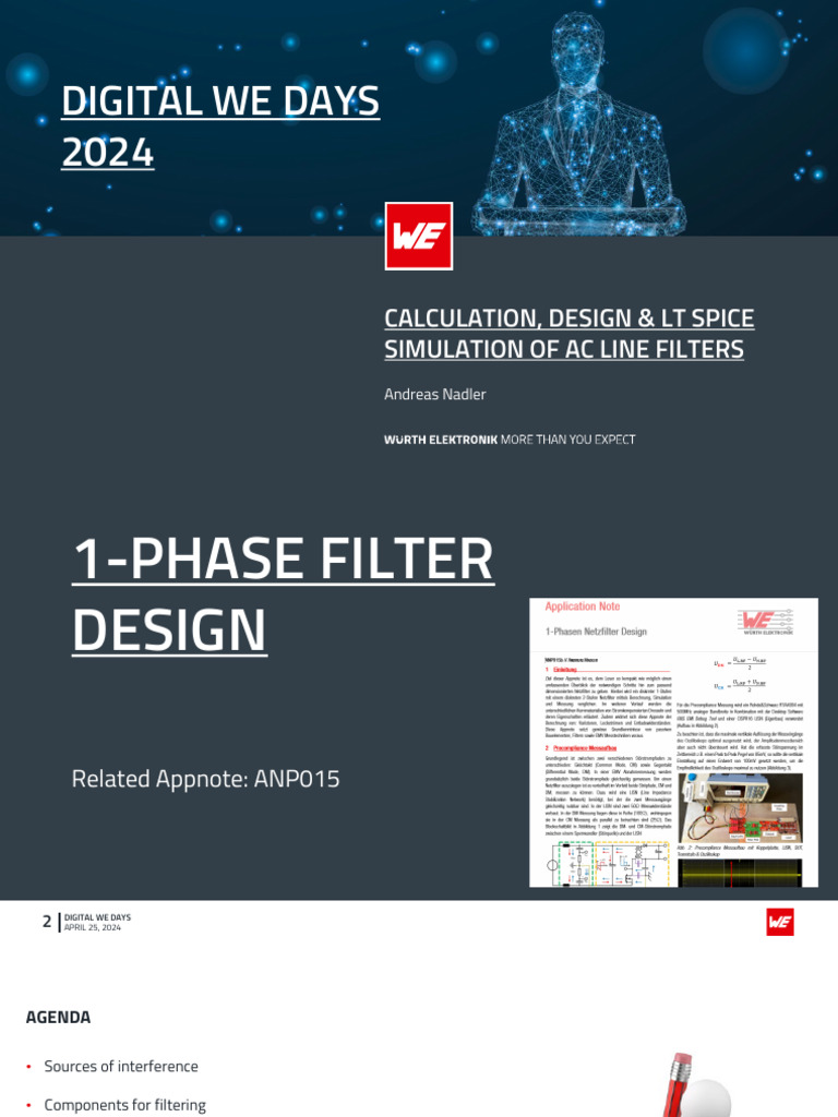 AC Line Filter Design & Simulation | PDF | Electromagnetic Interference ...