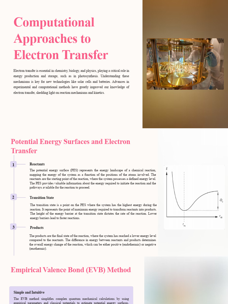 Computational Methods for Electron Transfer | PDF | Molecular Dynamics ...