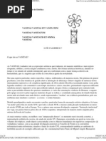 CALHEIROS, Vanitas-Entradas p um Dicionário de Estética