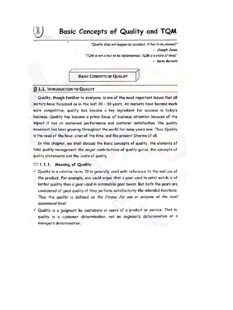 Unit-V Operations Management | PDF