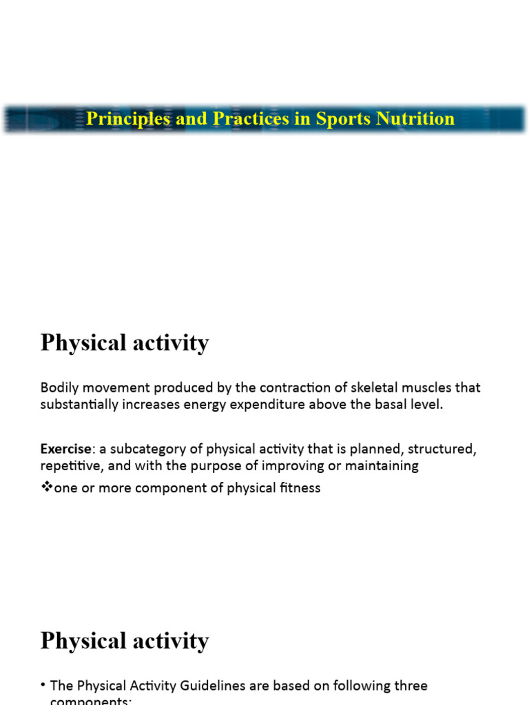 BASIC SPORTS NUTRITION intelligence overview