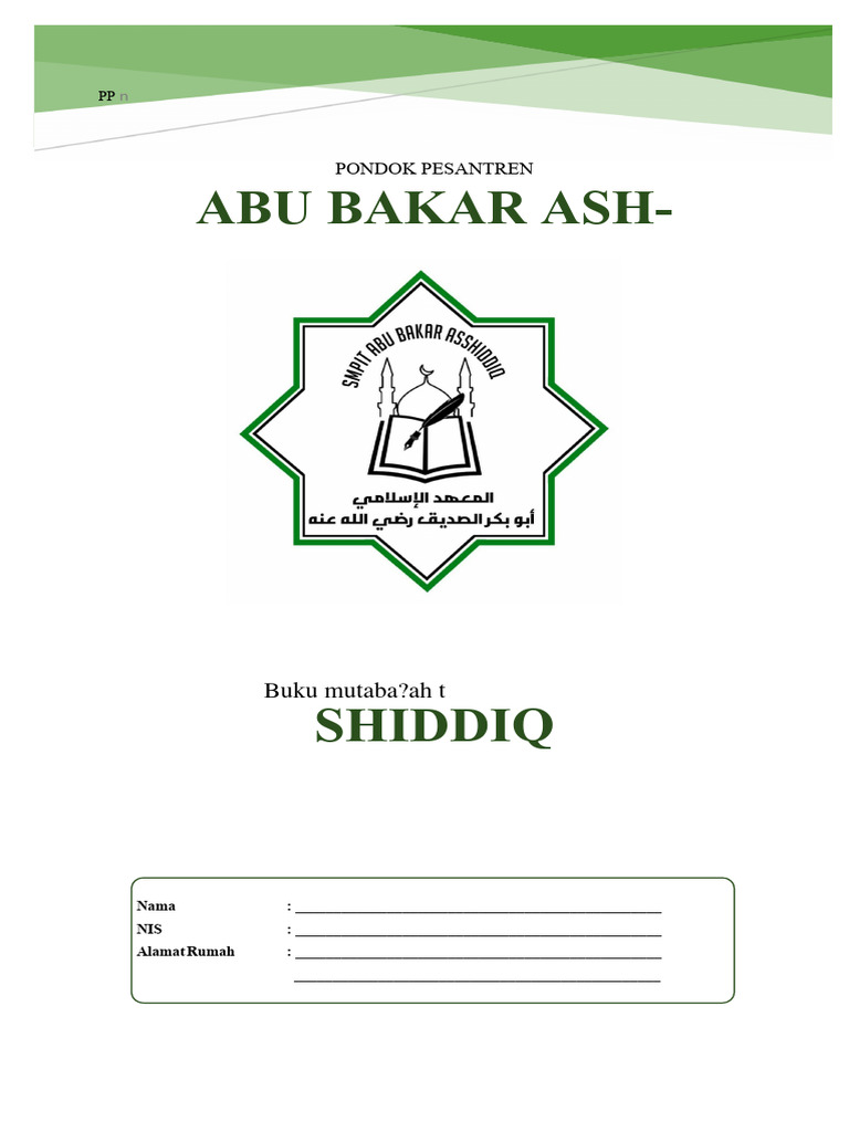 Buku Mutaba'ah Tahfidz Pesantren | PDF