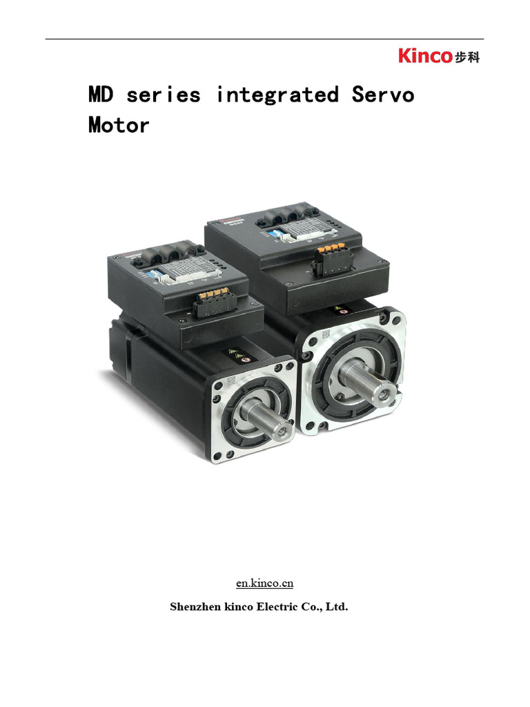 Kinco MD Series User Manual200325 | PDF | Booting | Parameter (Computer ...