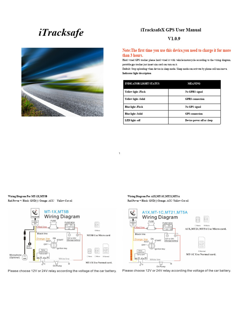 iTracksafeX Gps User Manual 1.0.9 | PDF | Login | World Wide Web